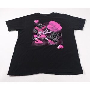 Steven Universe T-Shirt Mens L Black Spinel Graphic Cartoon Network Short Sleeve